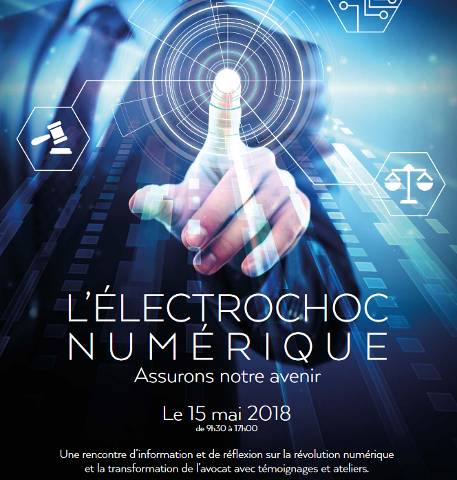 Dan Kohn animera une table ronde "Vers une justice digitale" lors de l'ELECTROCHOC NUMERIQUE aux côtés de Benjamin Jean et Louis Larret-Chahine