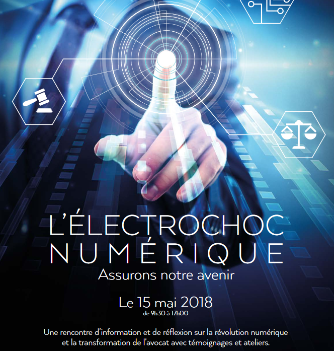 Le 15 mai prochain nous participons à l'événement " L’ÉLECTROCHOC NUMÉRIQUE " qui se déroule sur Paris à l'EFB !