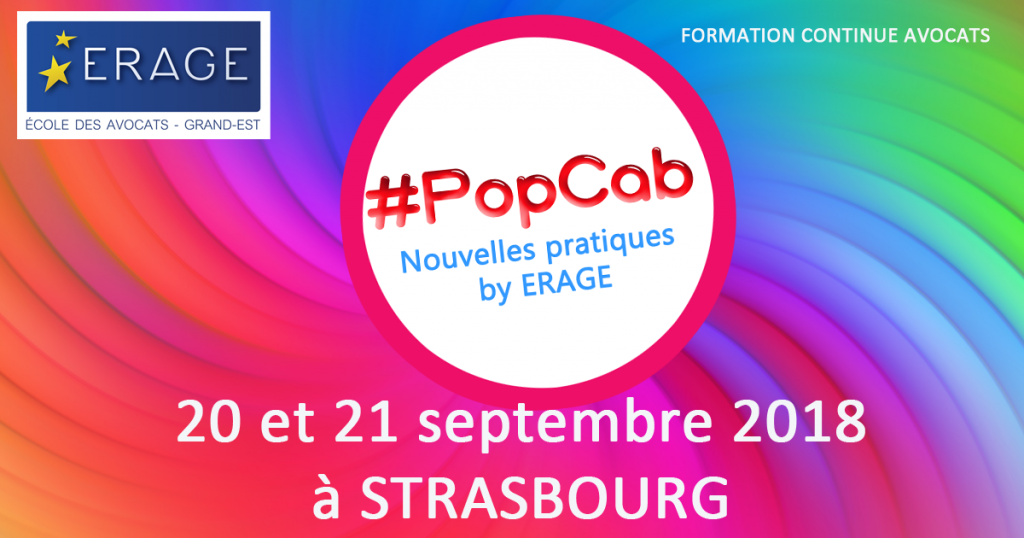 Retrouvez-nous à la 2ème édition de PopCab organisé par l'ERAGE !